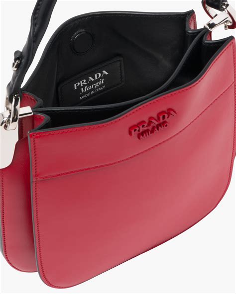 prada magrit small leather bag red ebay|auth Prada red handbag.